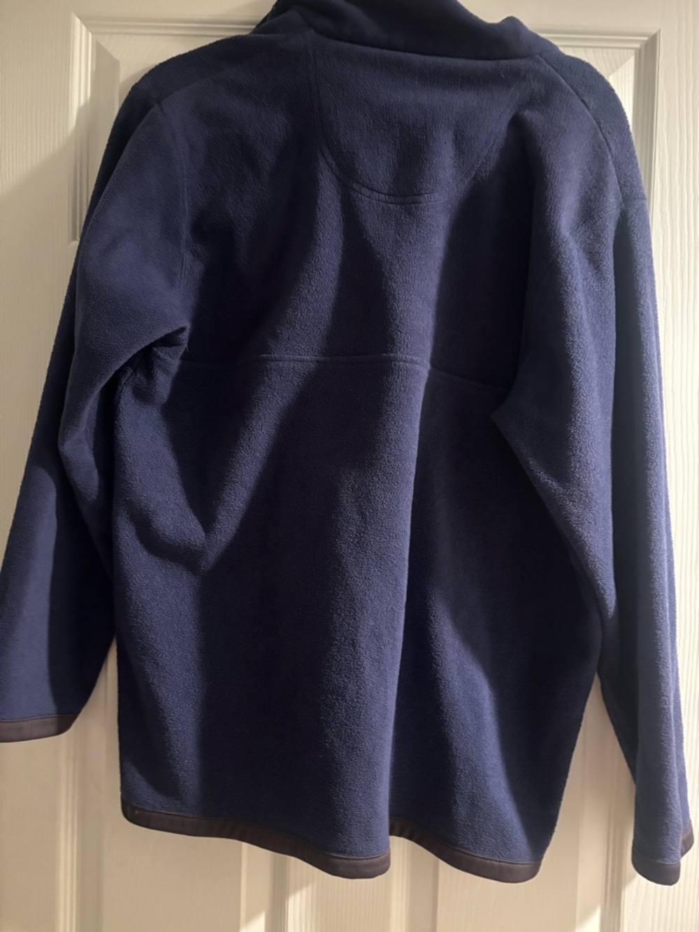 Disney Winnie the Pooh Navy Fleece Pullover Sweater Large - Picture 3 of 5